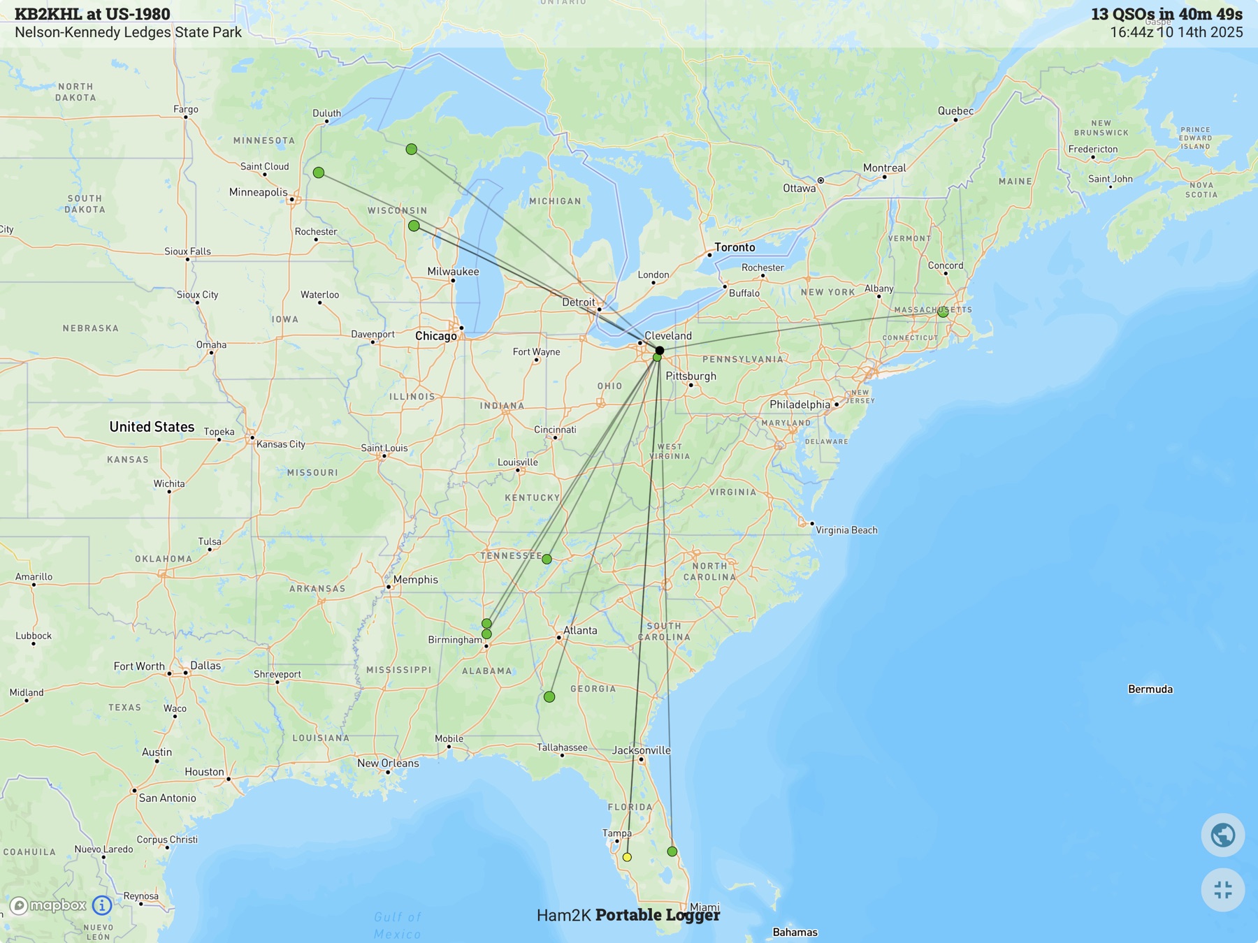 Contact map for KB2KHL at US-1980
